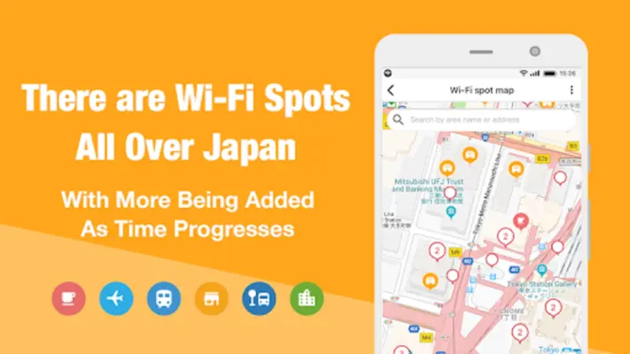 Japan Wi-Fi auto-connect android App screenshot 3